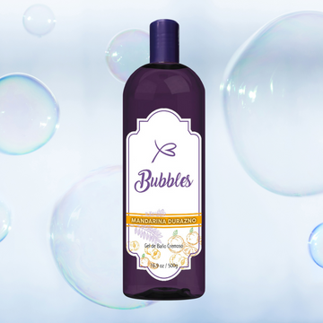 GEL DE BAÑO "BUBBLES" MANDARINA DURAZNO