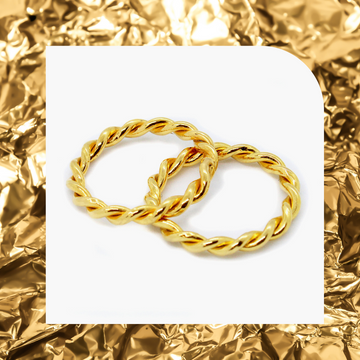 ANILLO ENTRELAZADO SENCILLO ANGELIQUE BY PB