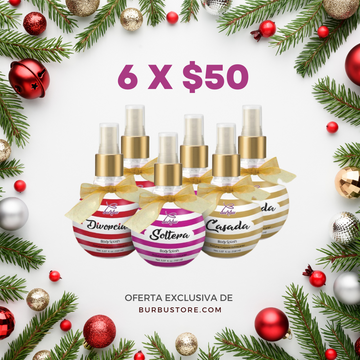 BURBU SPLASH 6 X $50