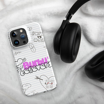 BURBU BELIEVERS Snap case for iPhone BURBU BELIEVERS Snap case for iPhone