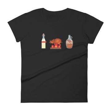 BURBUMOJI TSHIRT LADIES CUT